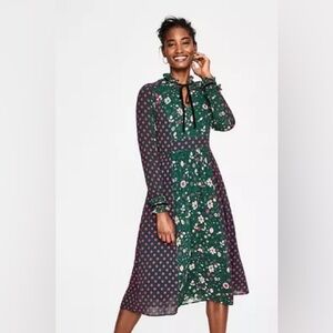 boden cecilia midi dress Boden | Dresses | Beautiful Boden Chatsworth Green Bloom Floral Cecilia  Midi Dress Size 8